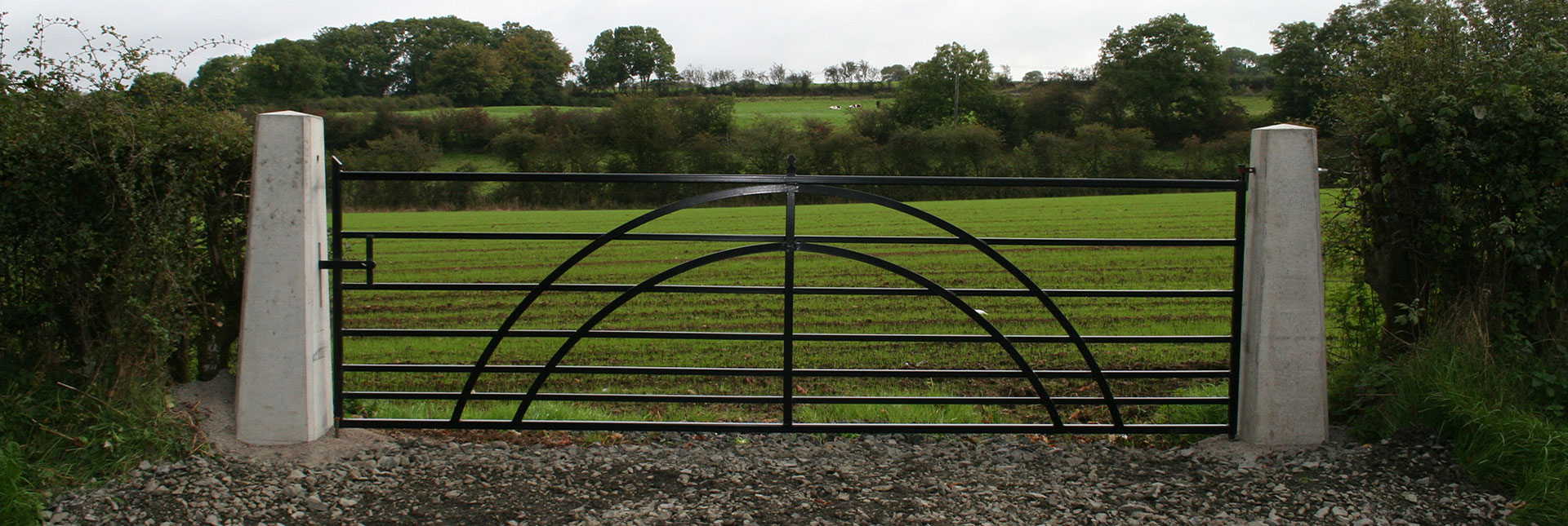 Concrete Gate Posts | Concrete Specialists | Moore Concrete