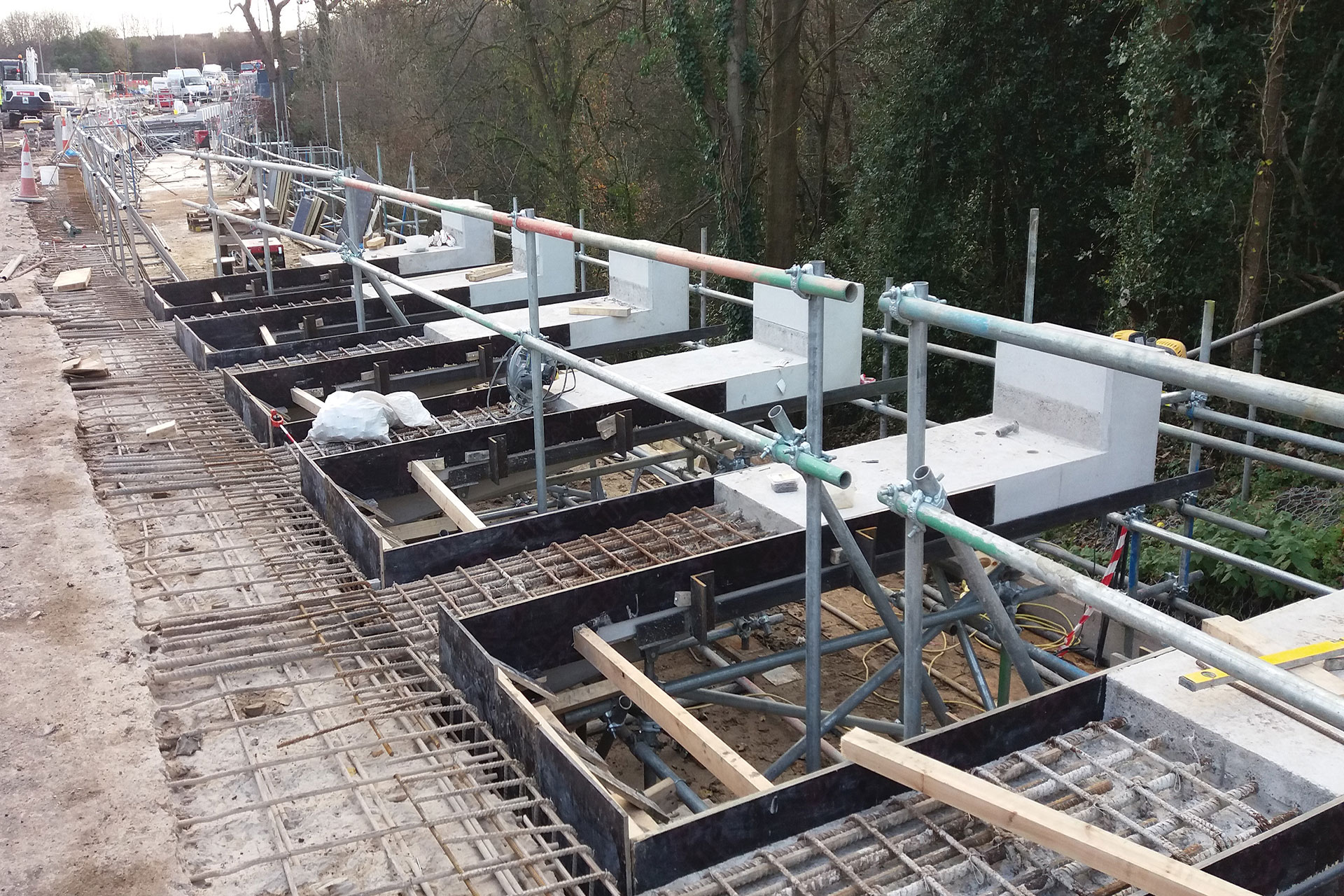 Cantilever Rib Deck Units Bromley Heath Viaduct Moore Concrete