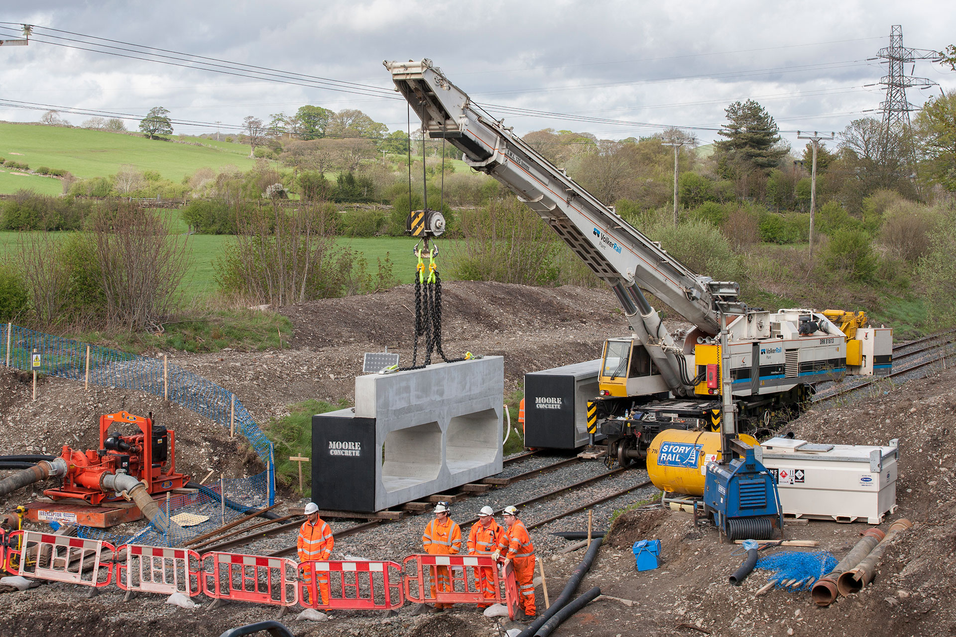 Pennington Beck Bridge - Moore Concrete